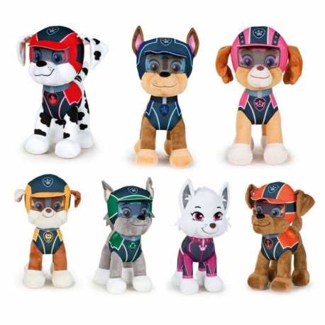 PATRULLA CANINA - PAW PATROL - PELUCHE 28 CMS mssion soft