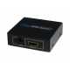 DUPLICADOR HDMI 1X4 HDMI SPLITTER BOX 1 INPUT 2 OUTPUT 1080P 3D (102)