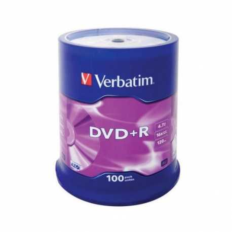 Verbatim DVD+R 16x 4.7GB Tarrina 50 Unds