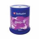 Verbatim DVD+R 16x 4.7GB Tarrina 100 Unds