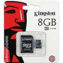  Kingston microSDHC 8GB C4 + Adaptador